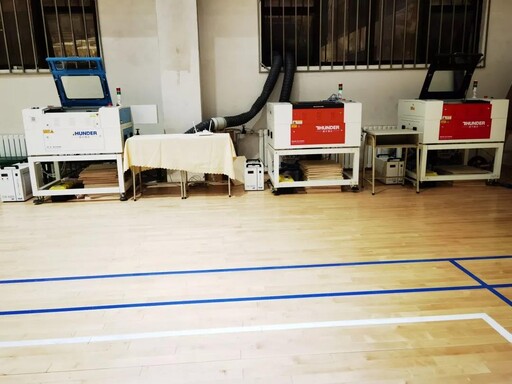 雷宇激光切割機支持本次活動